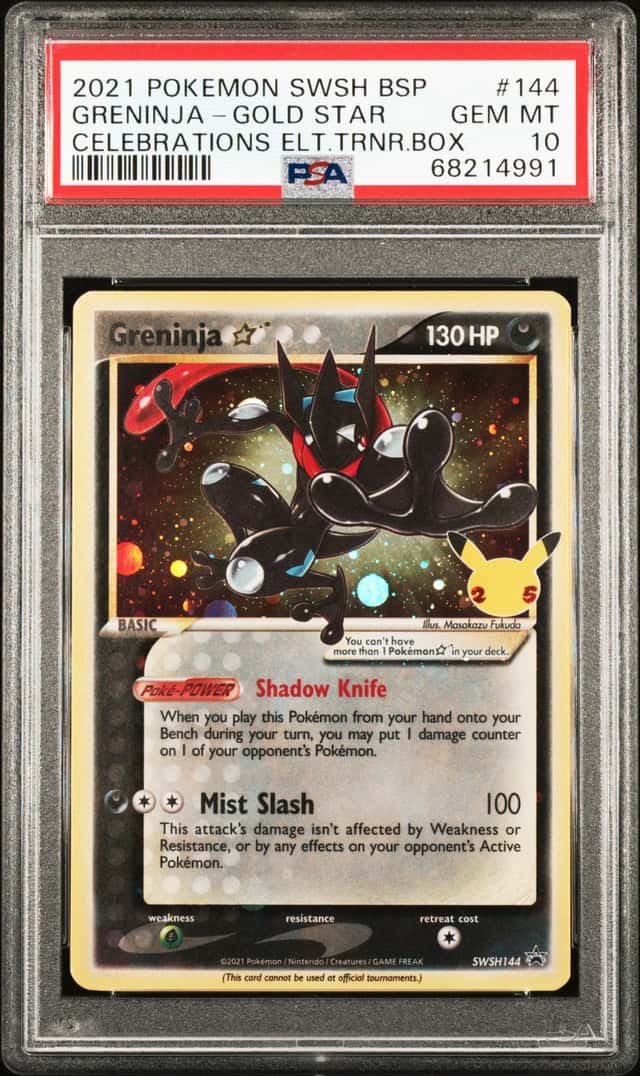 GRENINJA-GOLD STAR