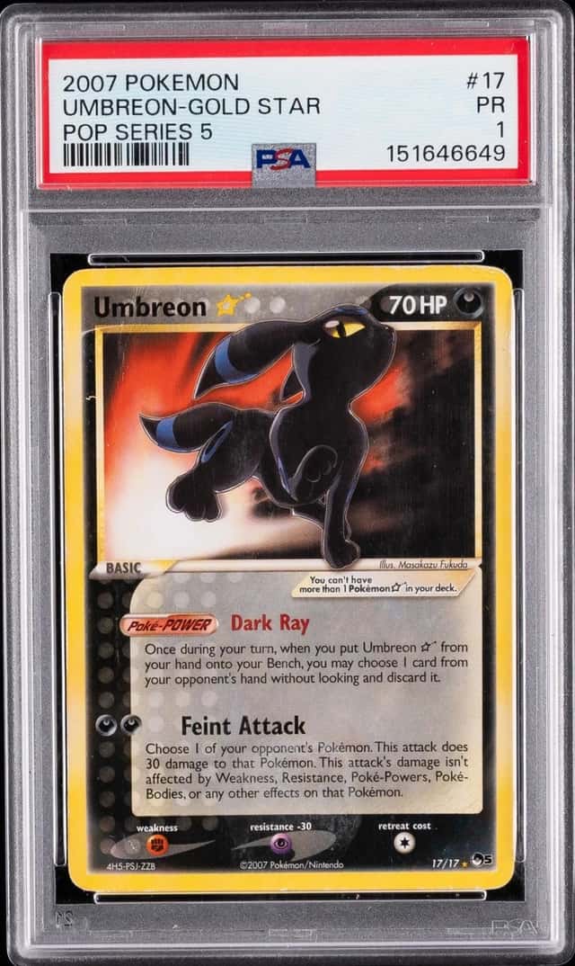 UMBREON-GOLD STAR