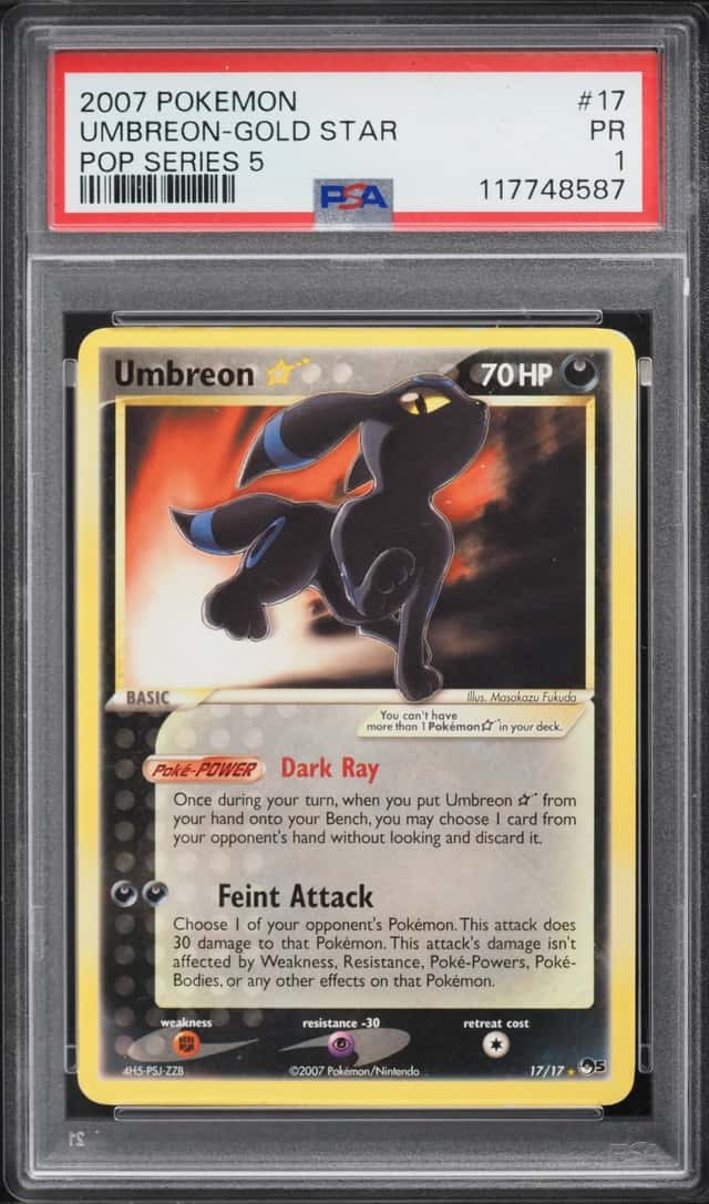 UMBREON-GOLD STAR