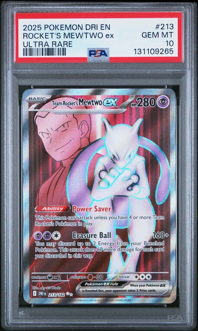 ROCKET'S MEWTWO ex