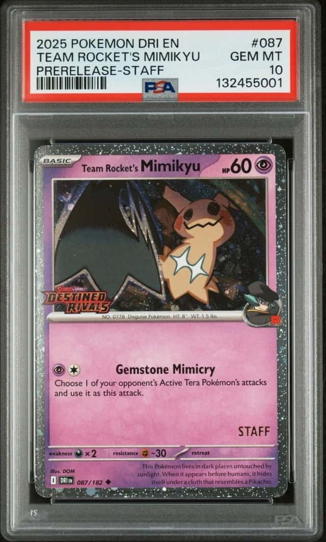 TEAM ROCKET'S MIMIKYU