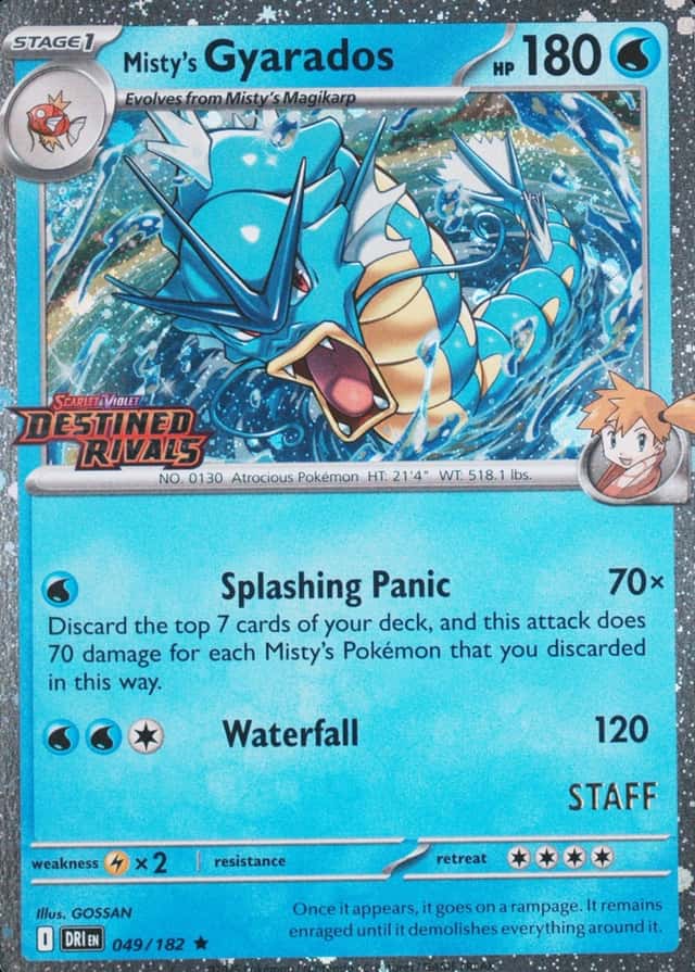 Non-Holo · Prerelease · Staff
