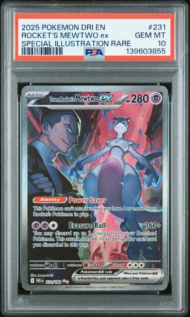 ROCKET'S MEWTWO ex
