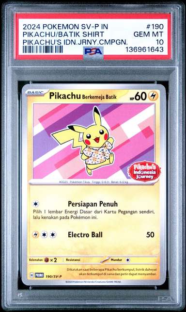 PIKACHU/BATIK SHIRT