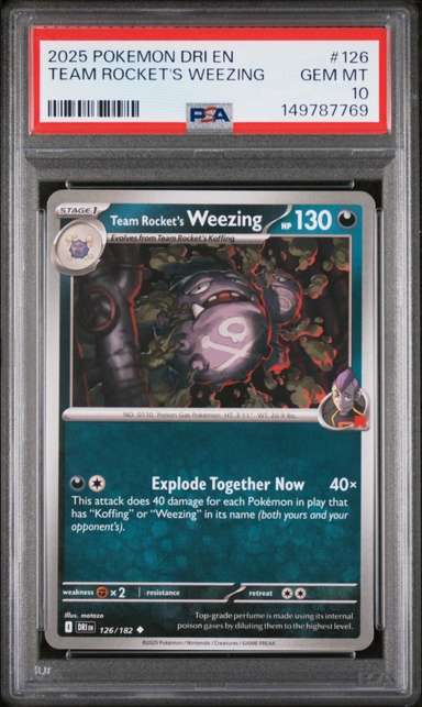 Team Rocket's Weezing