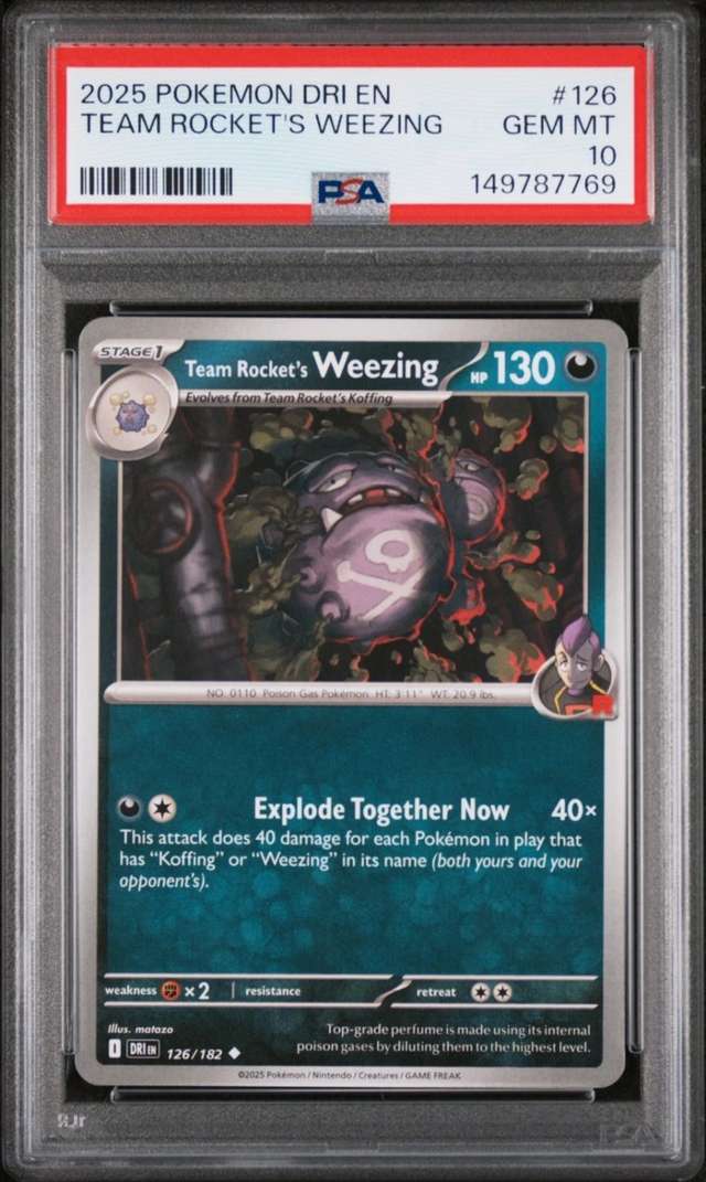Team Rocket's Weezing