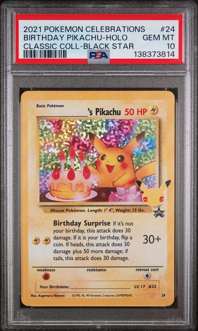 Birthday Pikachu