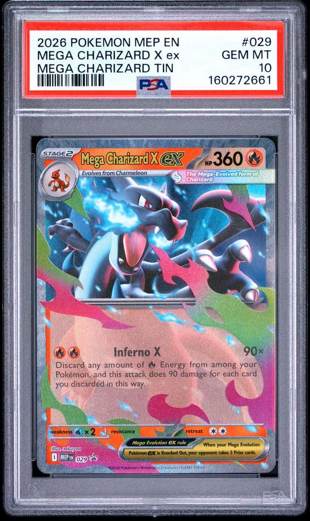 MEGA CHARIZARD X ex