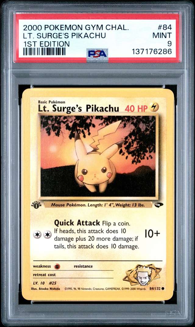 Lt. Surge's Pikachu