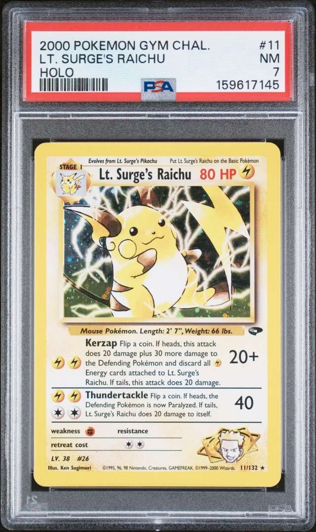 Lt. Surge's Raichu