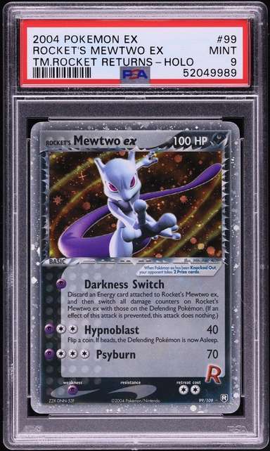 Rocket's Mewtwo EX