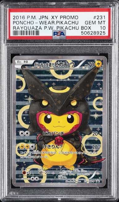 Poncho-Wearing Pikachu