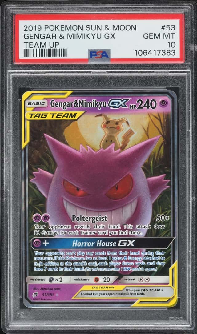 Gengar & Mimikyu GX