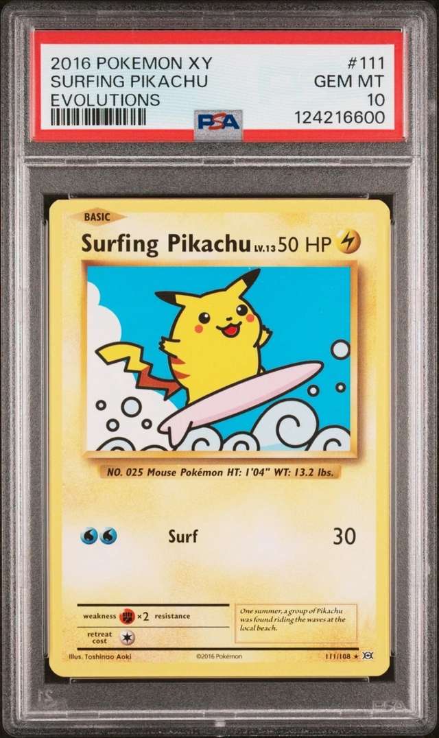 Surfing Pikachu