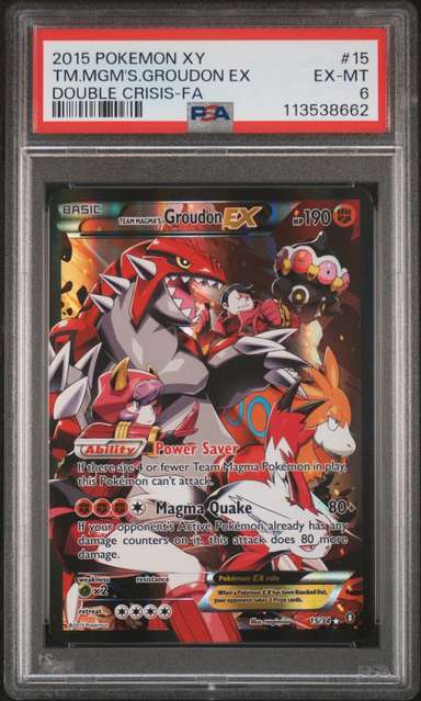 Team Magma's Groudon EX