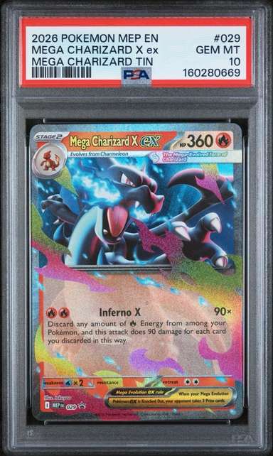 MEGA CHARIZARD X ex