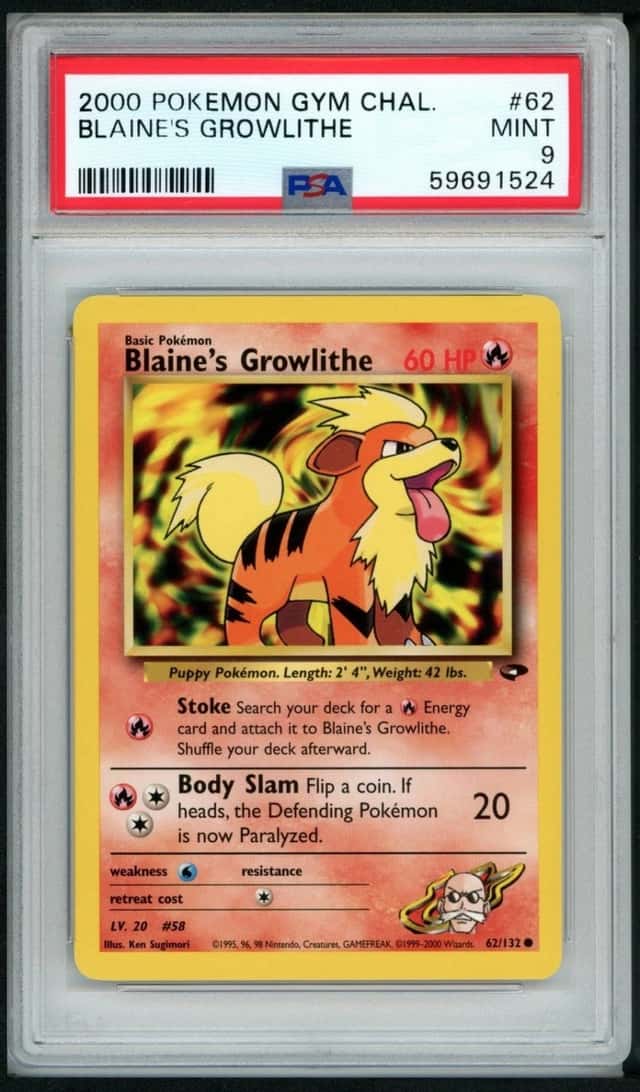 BLAINE'S GROWLITHE