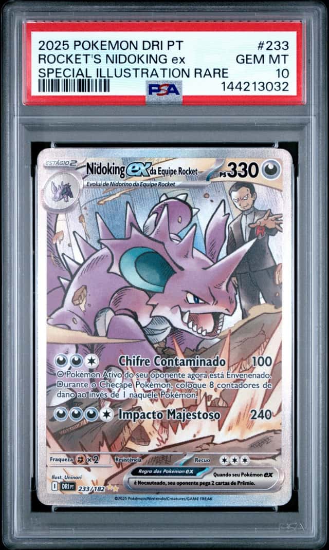 ROCKET'S NIDOKING ex