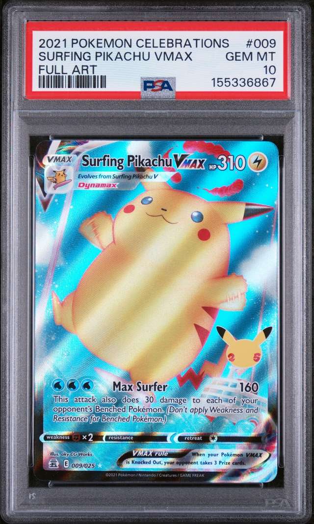 Surfing Pikachu VMAX