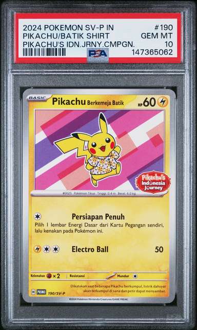 PIKACHU/BATIK SHIRT
