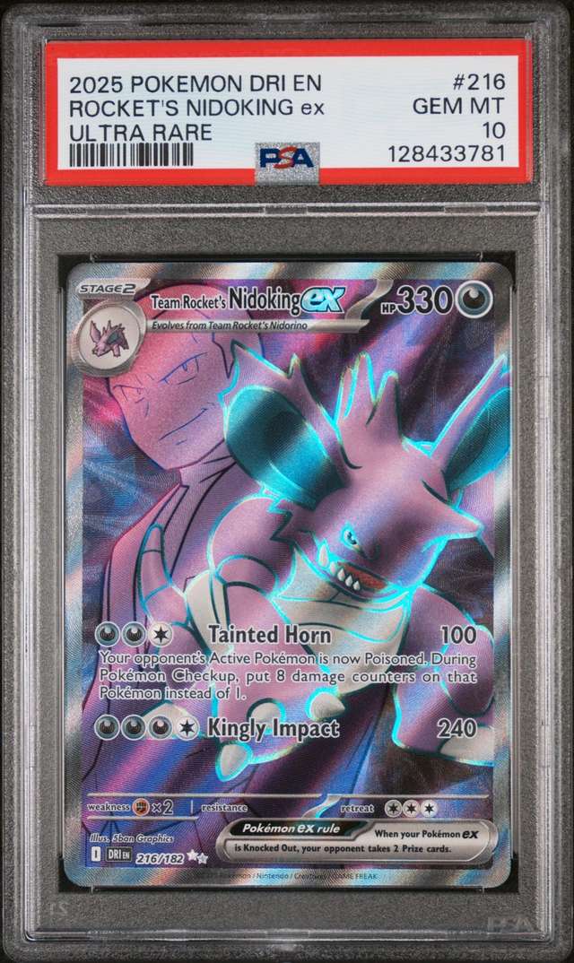 ROCKET'S NIDOKING ex