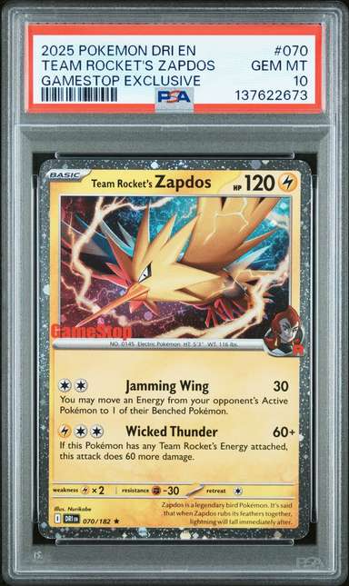 Team Rocket's Zapdos