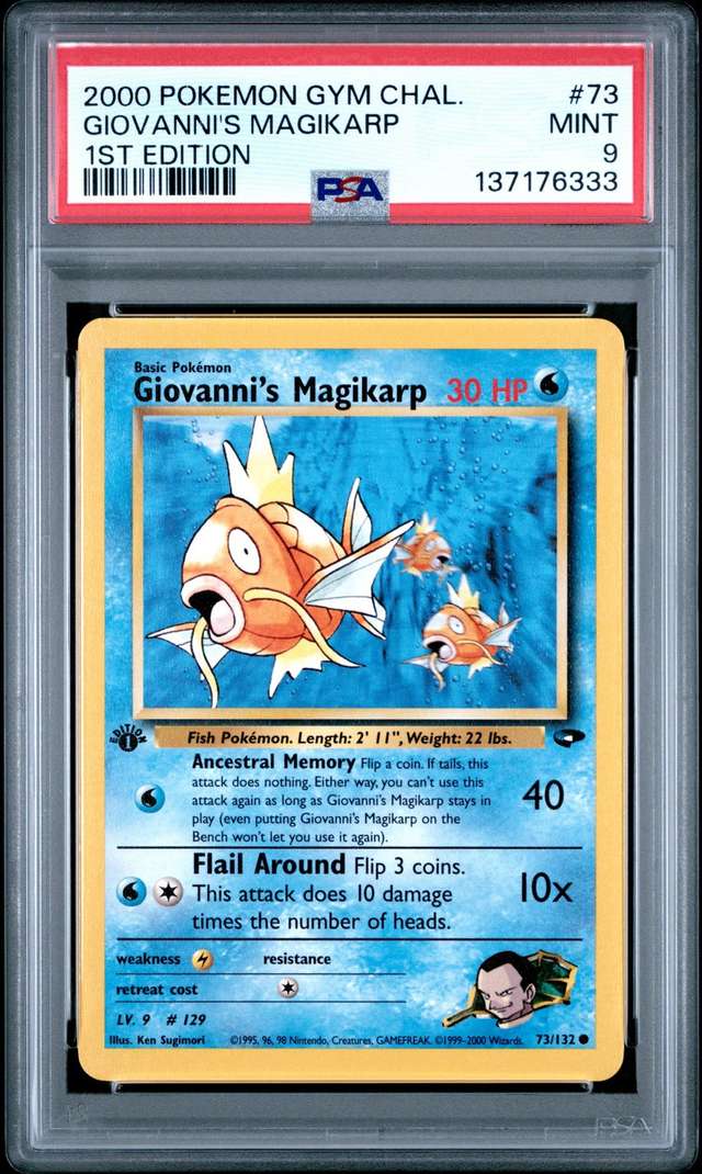 GIOVANNI'S MAGIKARP
