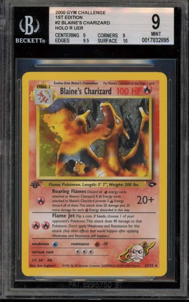 BLAINE'S CHARIZARD