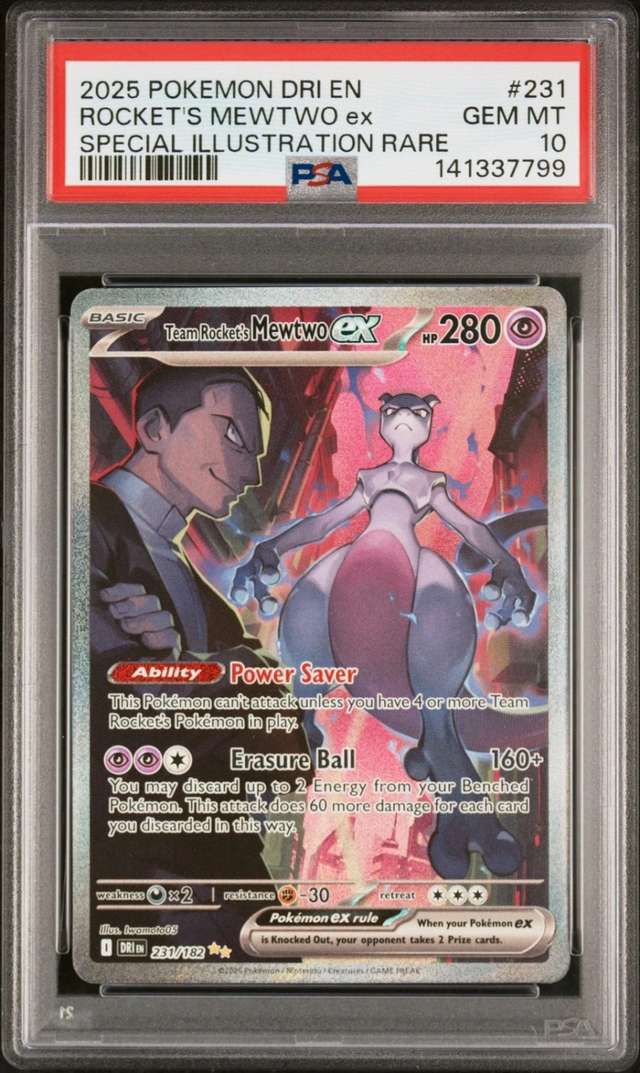 ROCKET'S MEWTWO ex