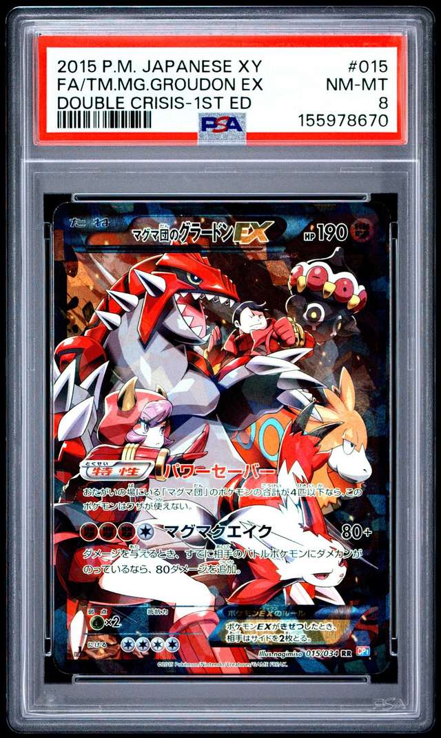 Team Magma's Groudon EX