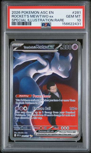ROCKET'S MEWTWO ex