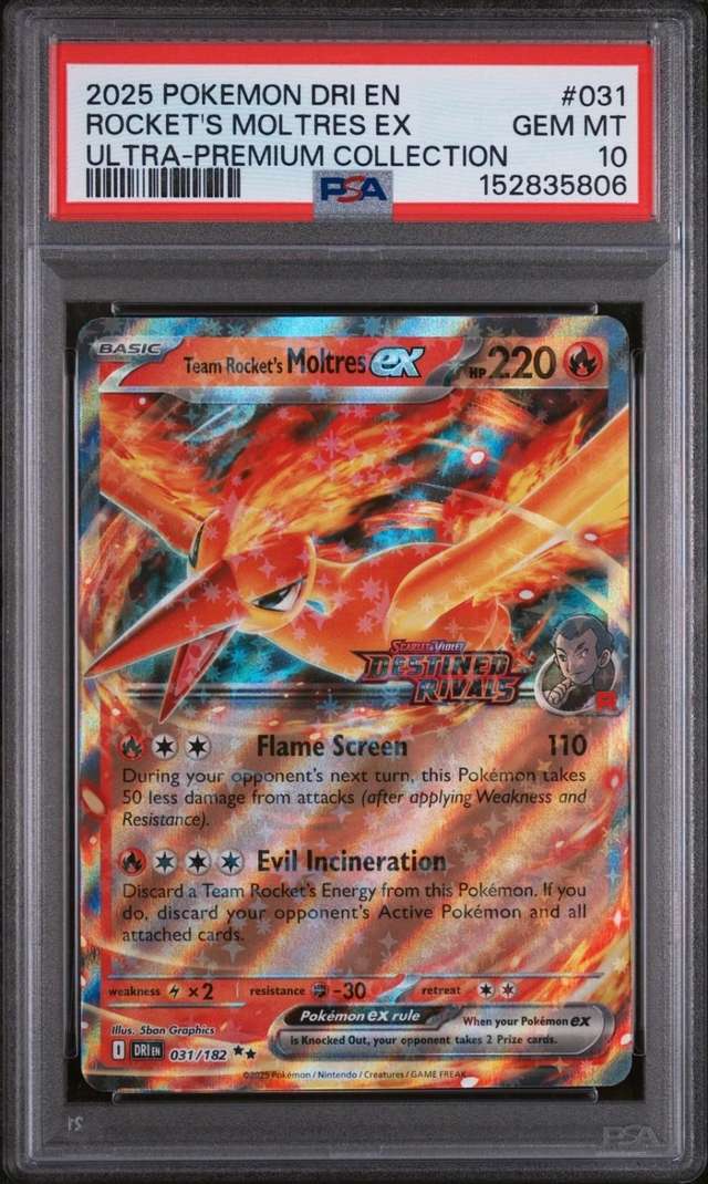 Rocket's Moltres EX