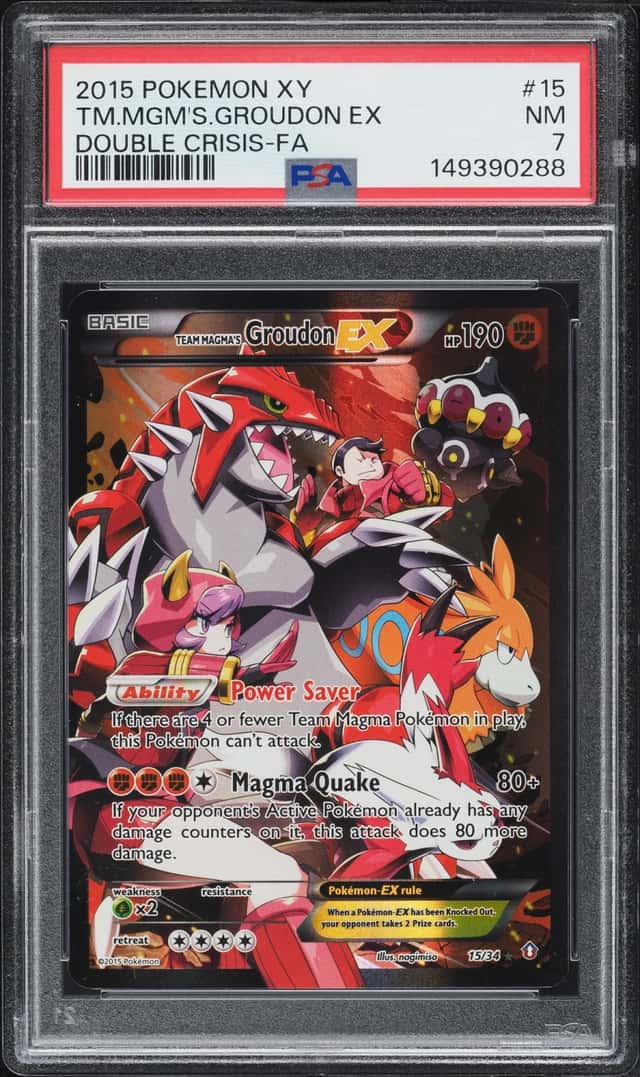 Team Magma's Groudon EX