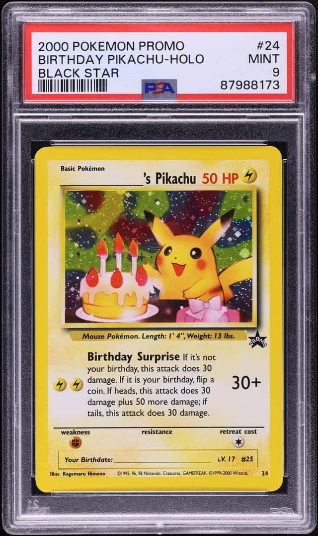 BIRTHDAY PIKACHU