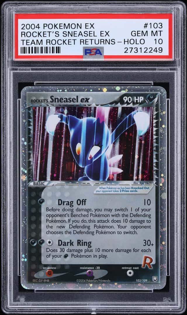 Rocket's Sneasel EX