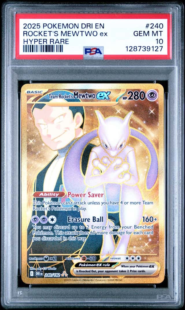 ROCKET'S MEWTWO ex