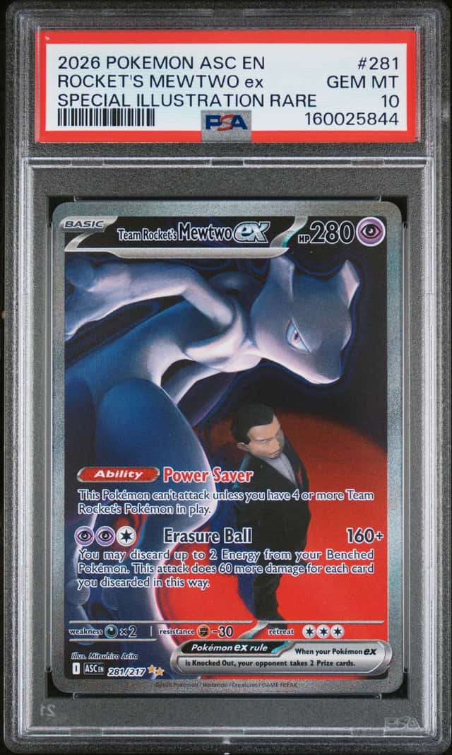 ROCKET'S MEWTWO ex