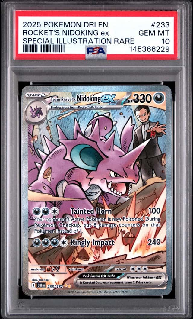 ROCKET'S NIDOKING ex