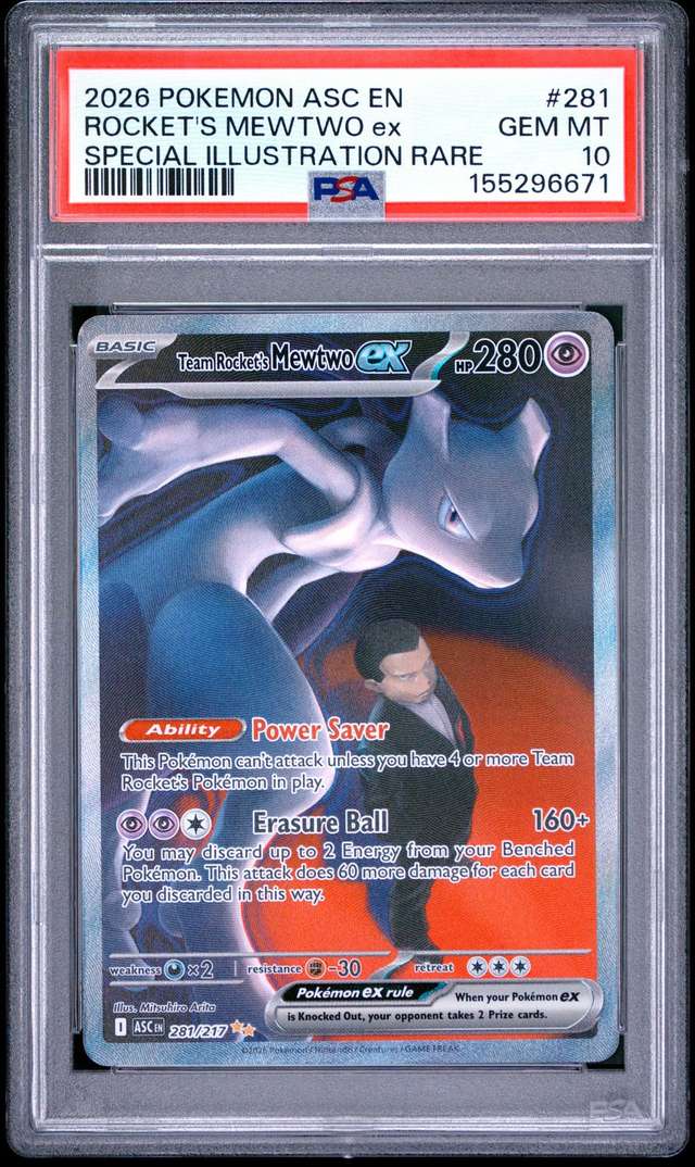 ROCKET'S MEWTWO ex