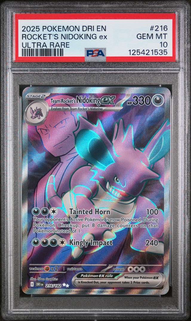 ROCKET'S NIDOKING ex