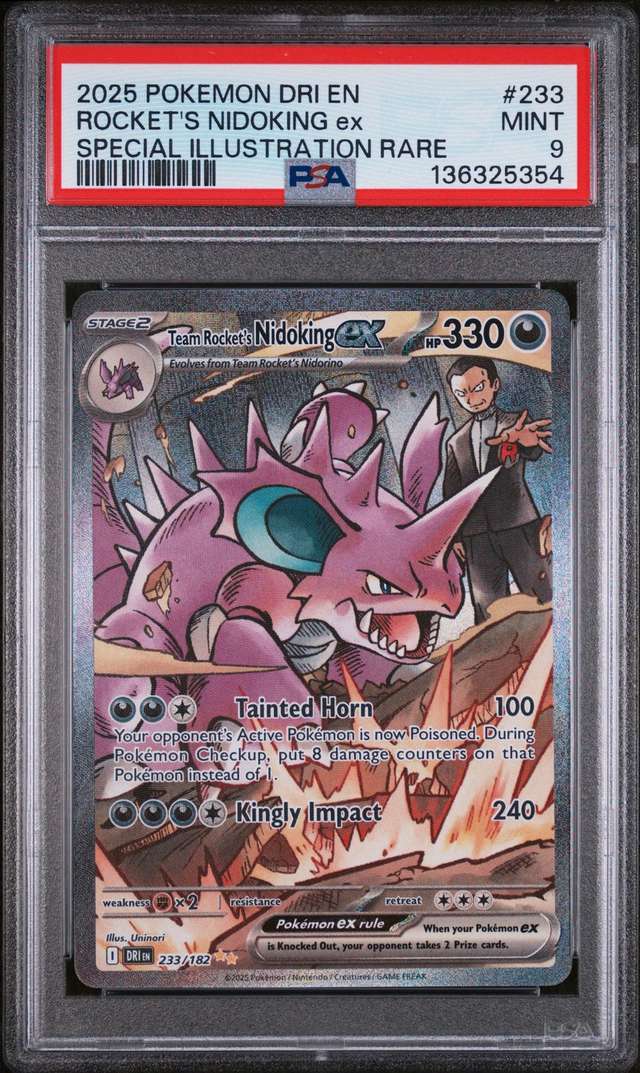 ROCKET'S NIDOKING ex
