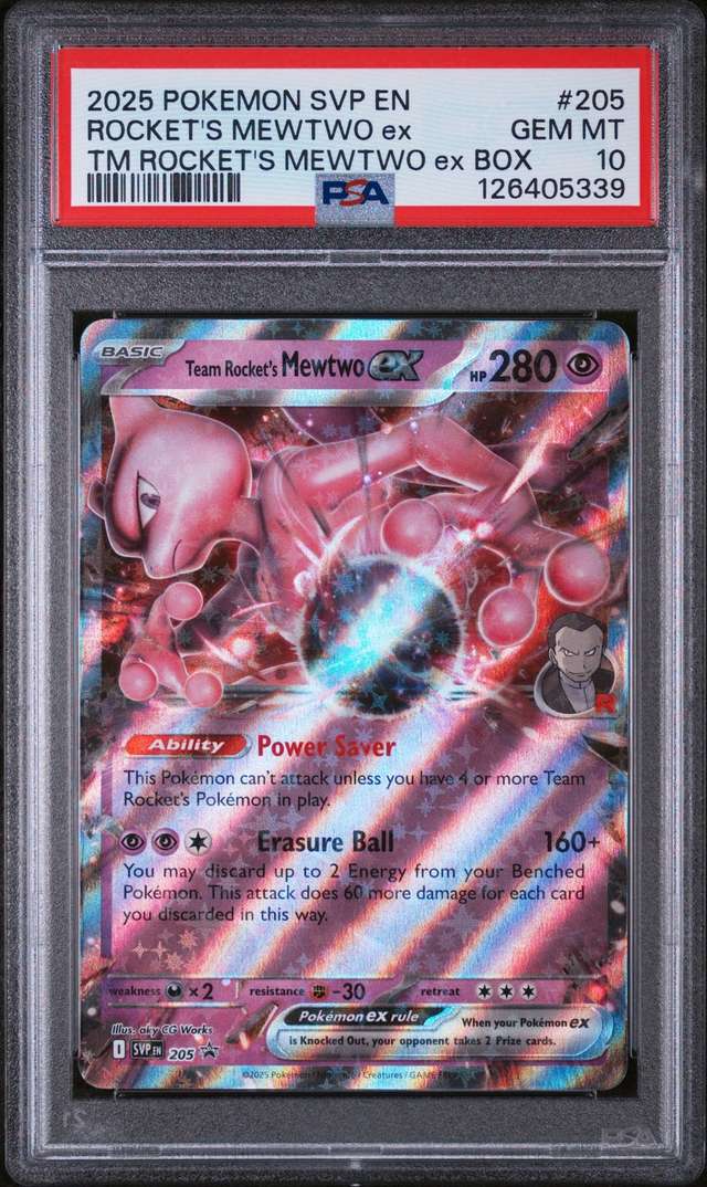 Rocket's Mewtwo EX