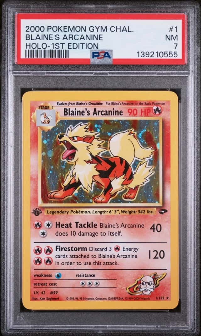 Blaine's Arcanine