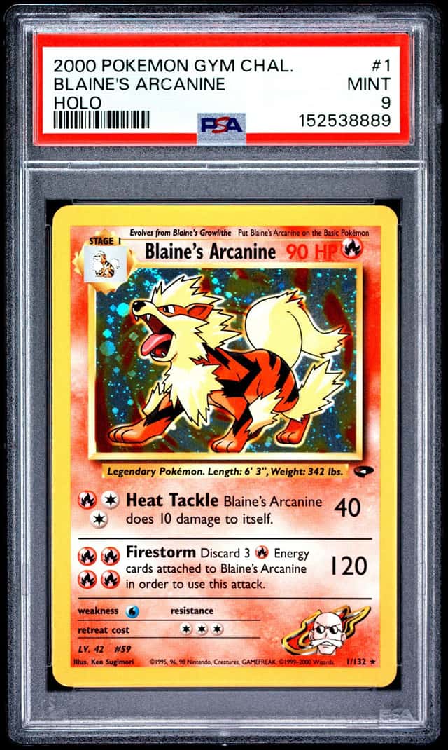 Blaine's Arcanine