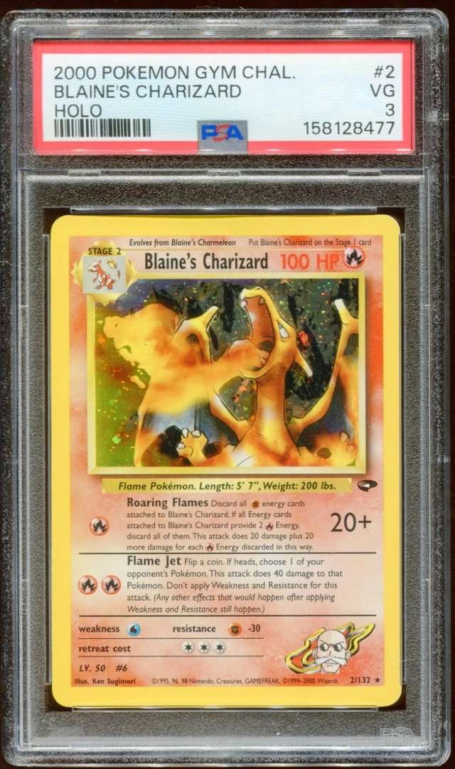 BLAINE'S CHARIZARD