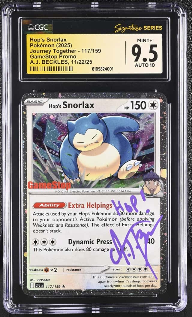 Hop's Snorlax