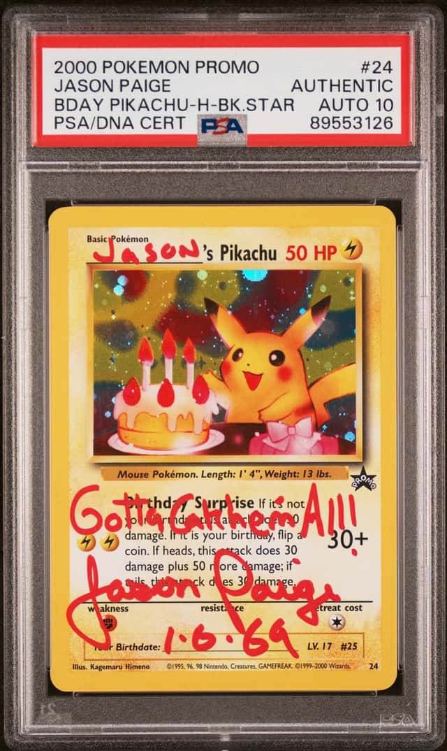 Birthday Pikachu