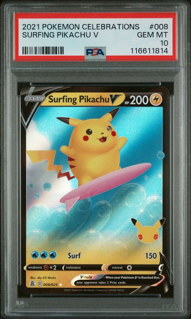 Surfing Pikachu V