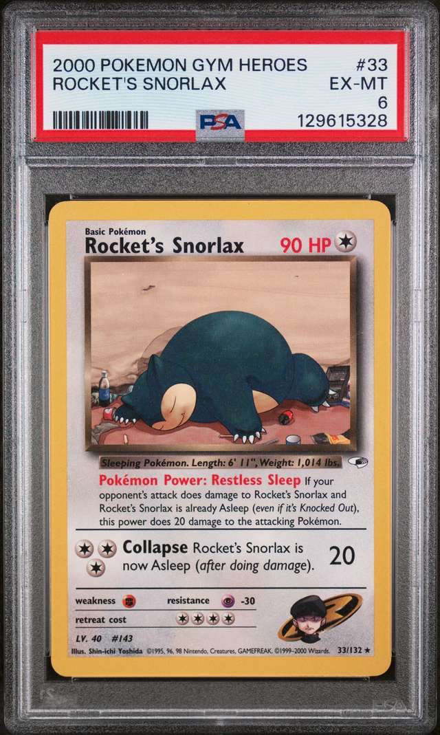 ROCKET'S SNORLAX