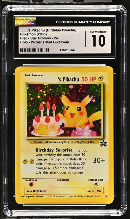 BIRTHDAY PIKACHU